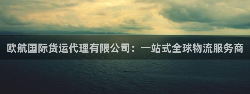 okpay钱包最新下载地址：欧航国际货运代理有限公司：一
